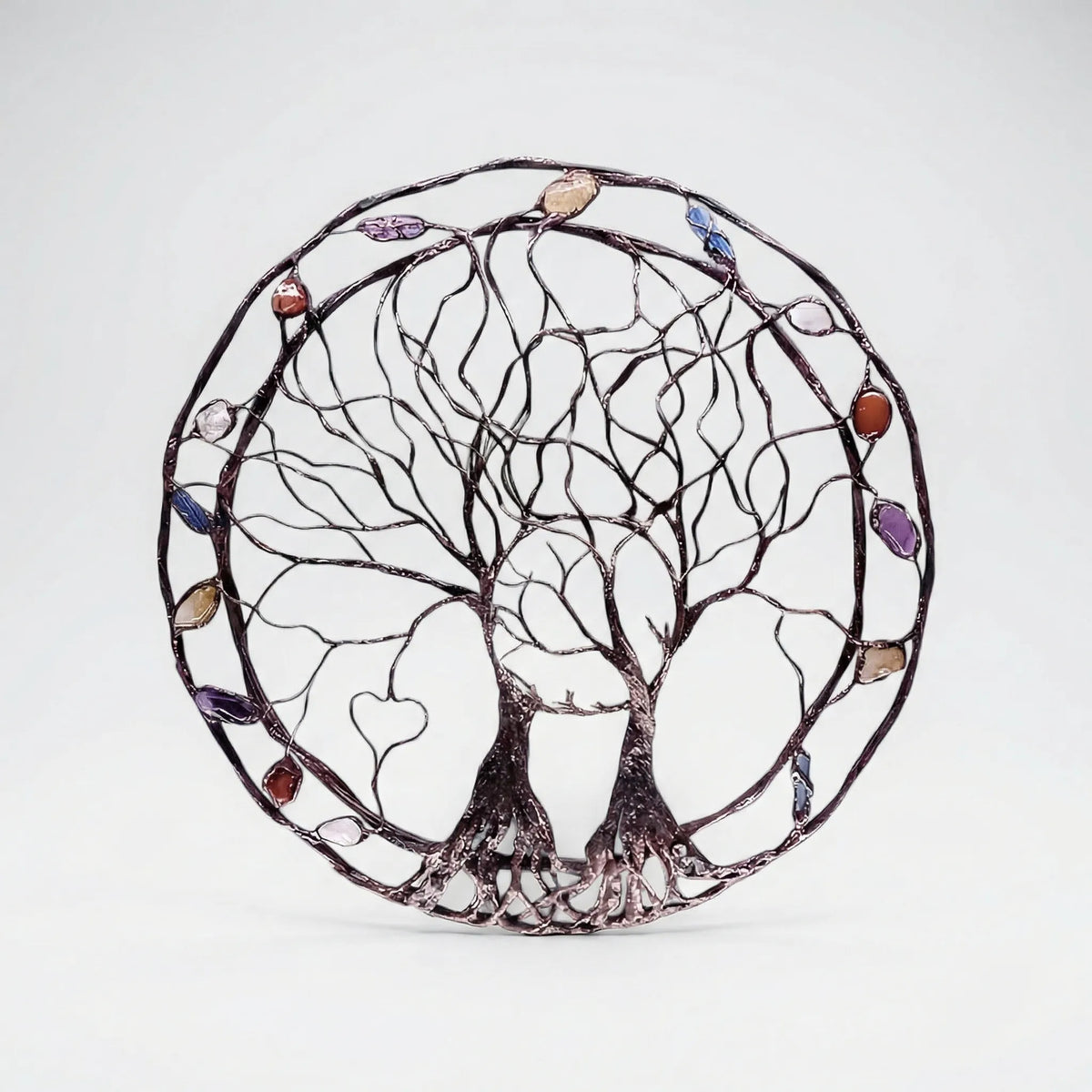 Rond Wanddecoratiestuk Met Boomstructuur - Rootcircle