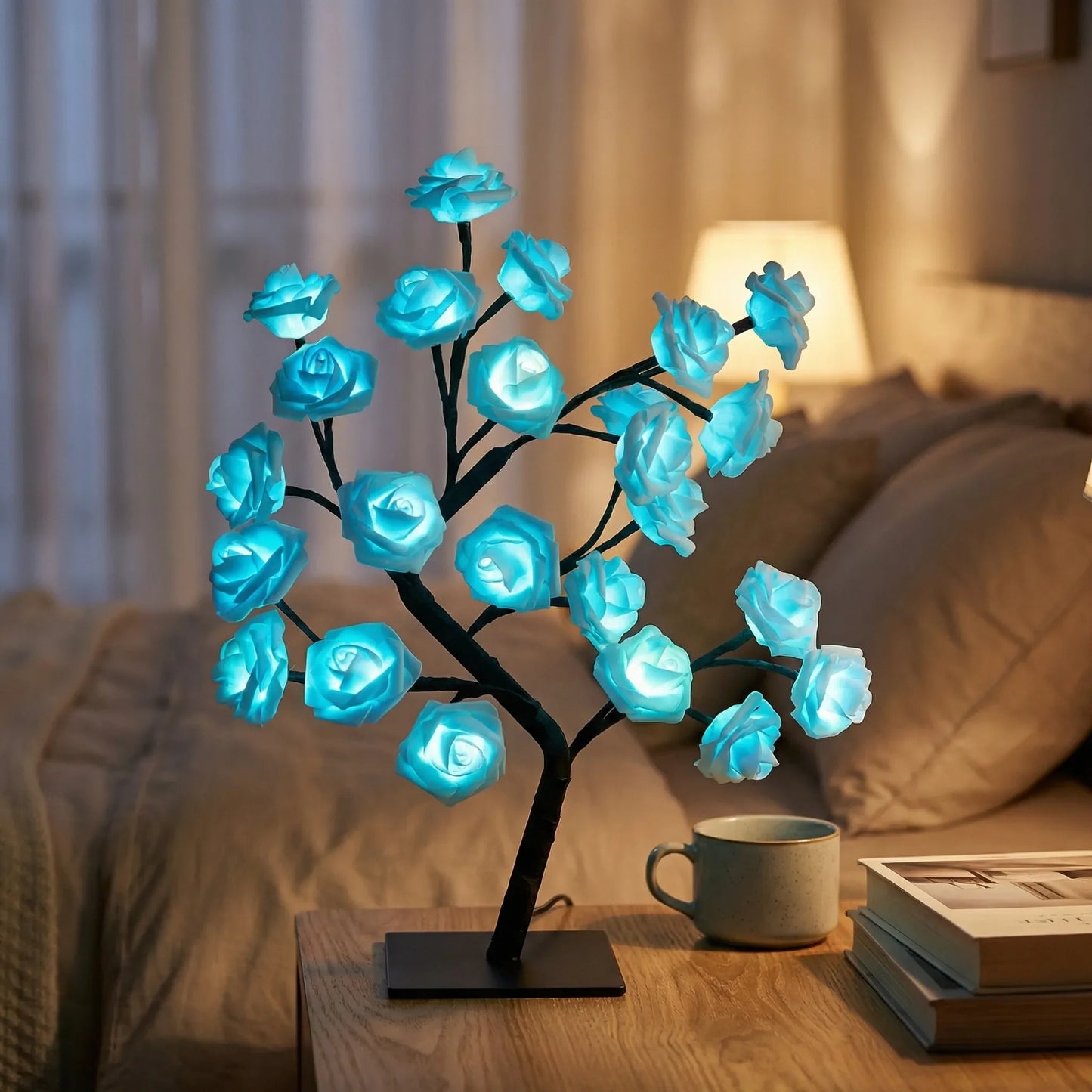 Rose Blossom Tree Table Lamp -  Bloomira