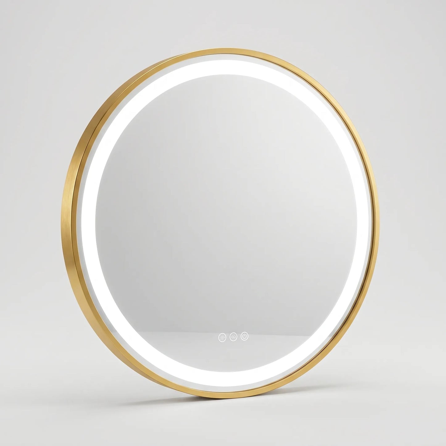 Round Illuminated Wall Mirror -  Luminique