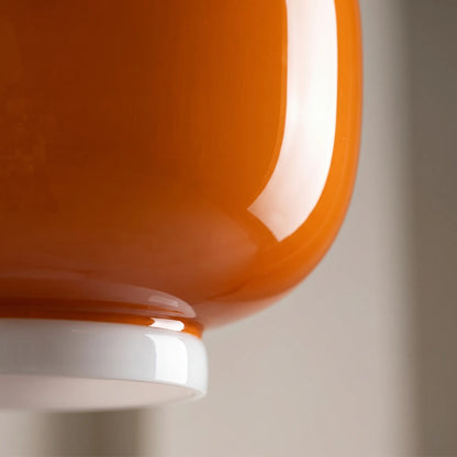 Rounded Glass Pendant Ceiling Lamp -  Glowdome