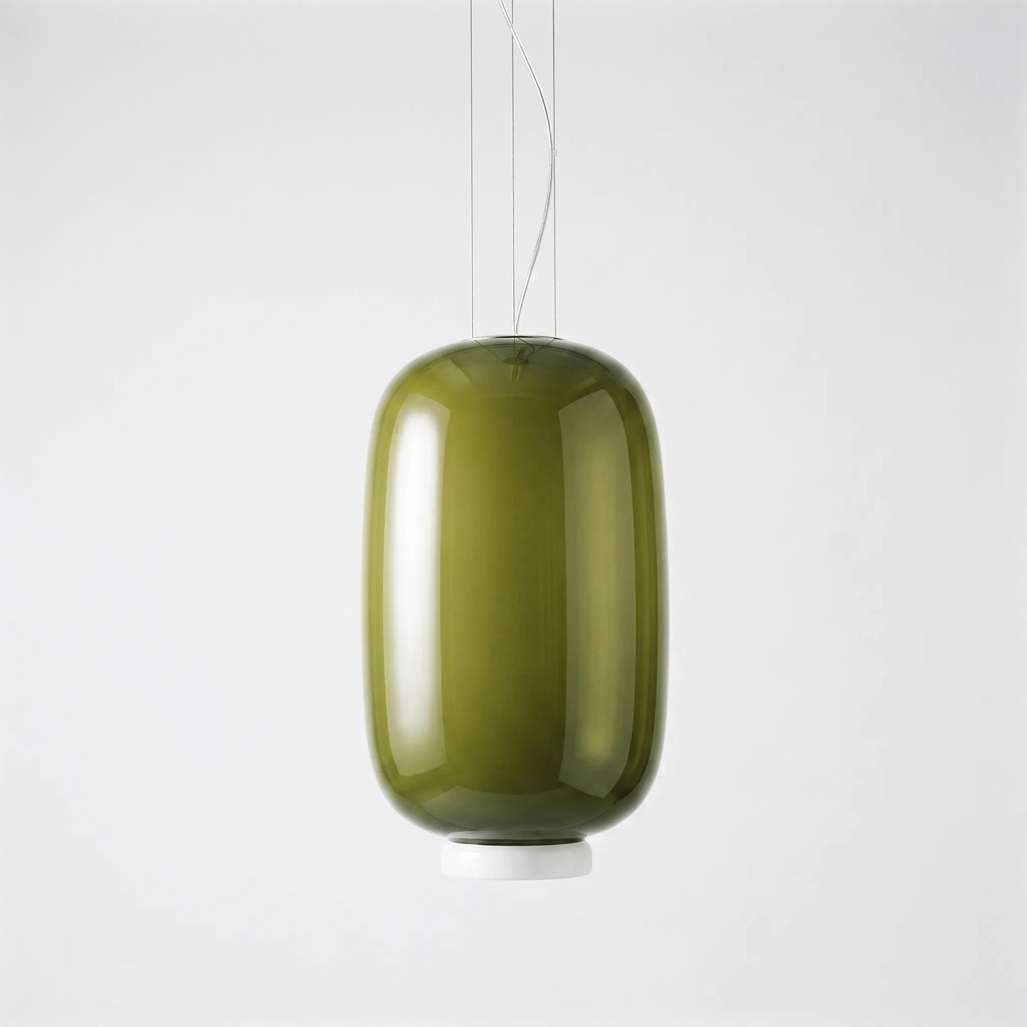 Rounded Glass Pendant Ceiling Lamp -  Glowdome