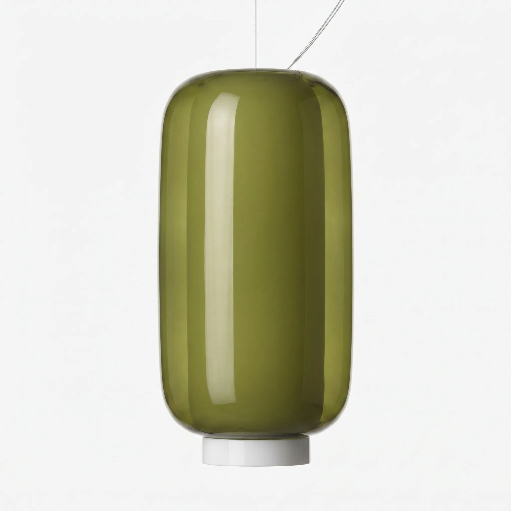 Rounded Glass Pendant Ceiling Lamp -  Glowdome