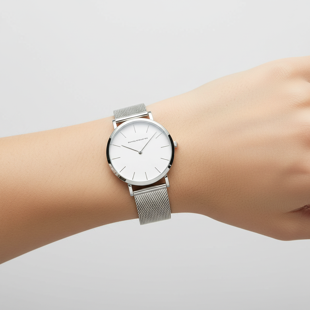 Runde Armbanduhr - TimelessWatch 