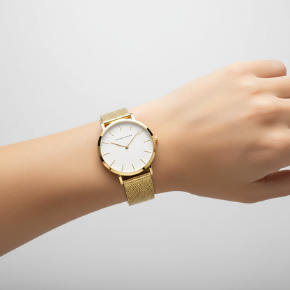 Runde Armbanduhr - TimelessWatch 