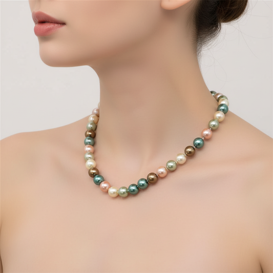 Runde Perlenkette - GlossChain 