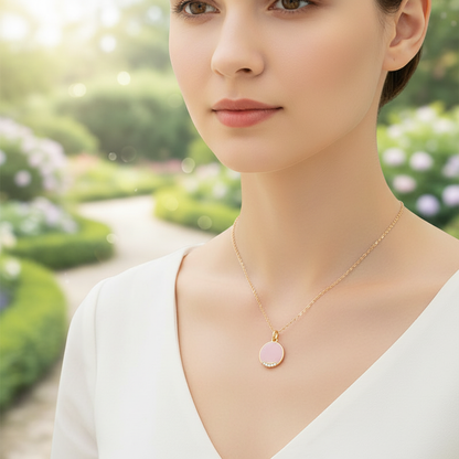 Runde Zirkonkette - GleamNecklace 