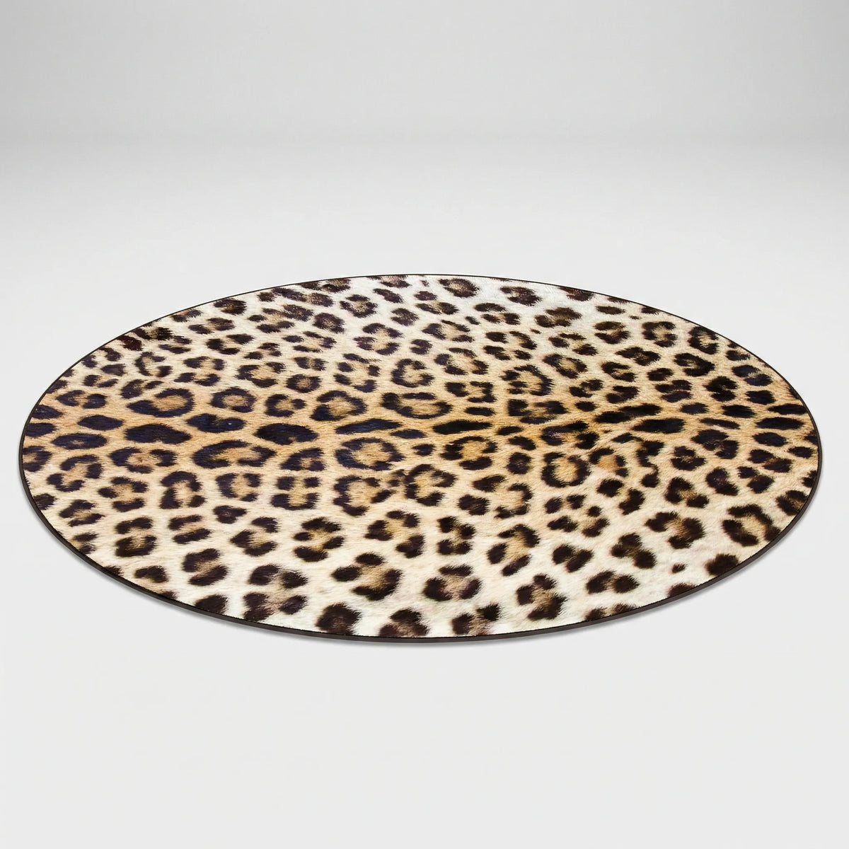 Runder Teppich Mit Muster - Leopurex