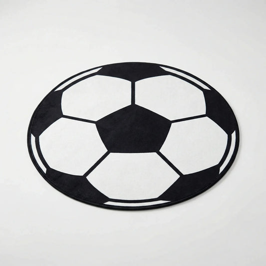 Runder Teppich Mit Sportmotiv - Kickora
