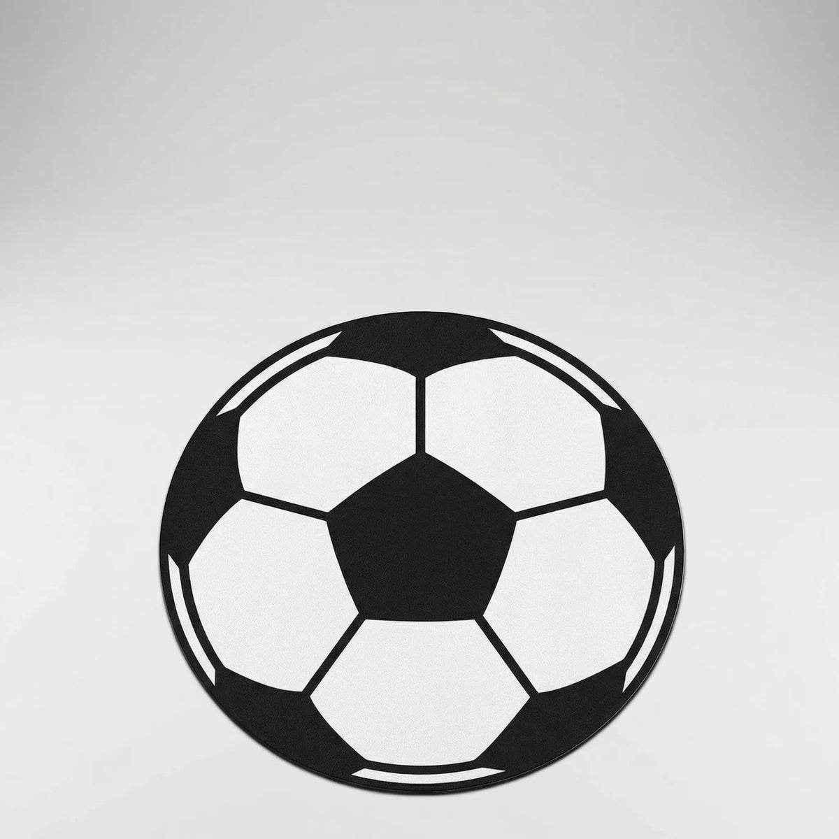Runder Teppich Mit Sportmotiv - Kickora