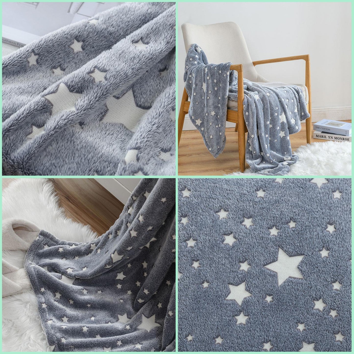 Glow in the Dark Kinderdeken – TwinkleTuck