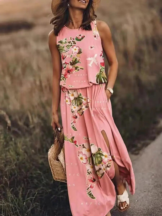Maxi-Sommerkleid mit individuellem Schnitt – Amara