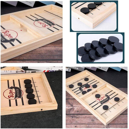 2-in-1 Tischfußball & Sjoelspaß – GameMaster