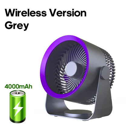 Multifunktionaler elektrischer Ventilator mit 4000mAh Akku – AirFlex