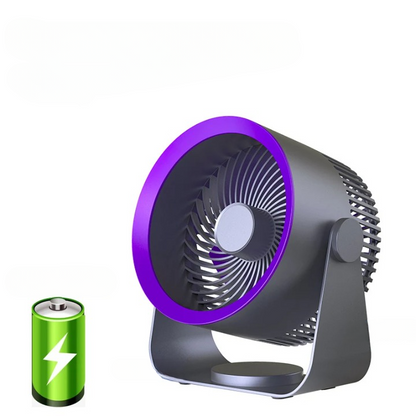 Multifunktionaler elektrischer Ventilator mit 4000mAh Akku – AirFlex