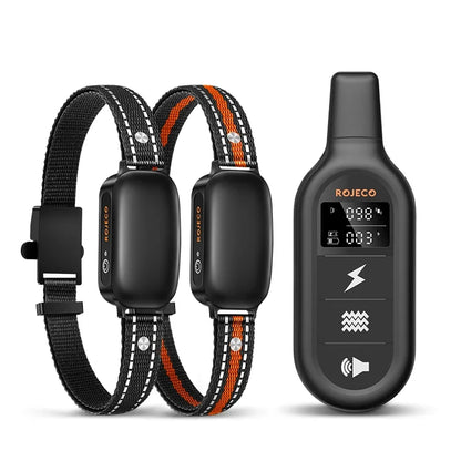 Elektrisches Hundetraining-Halsband mit 1000 m Reichweite und wasserdichtem Design – PetTrainer