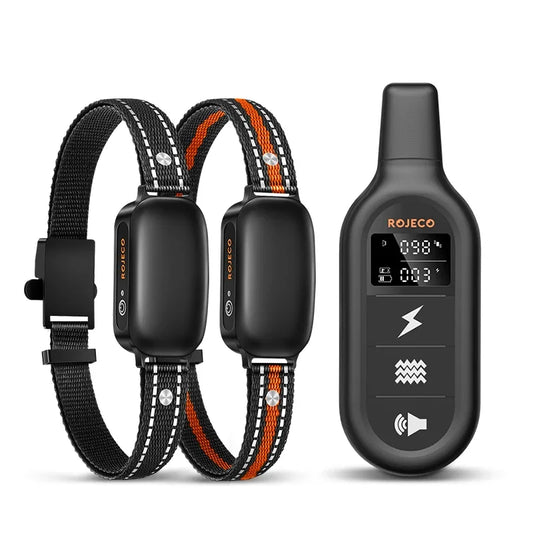 Elektrisches Hundetraining-Halsband mit 1000 m Reichweite und wasserdichtem Design – PetTrainer
