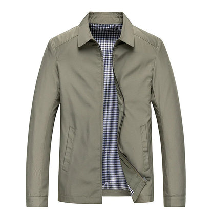 Dünne Herrenjacke mit Business-Design – Laurent