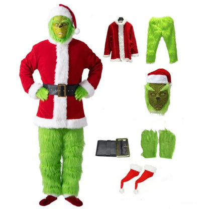 Weihnachtskostüm Erwachsene – Winterlicher Mr. Grumpmas