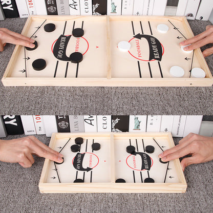 2-in-1 Tischfußball & Sjoelspaß – GameMaster