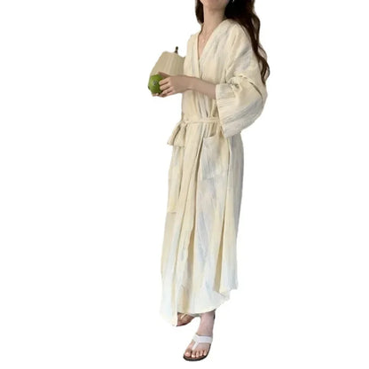 Lässiger Damen-Sommer-Kimono – Hana