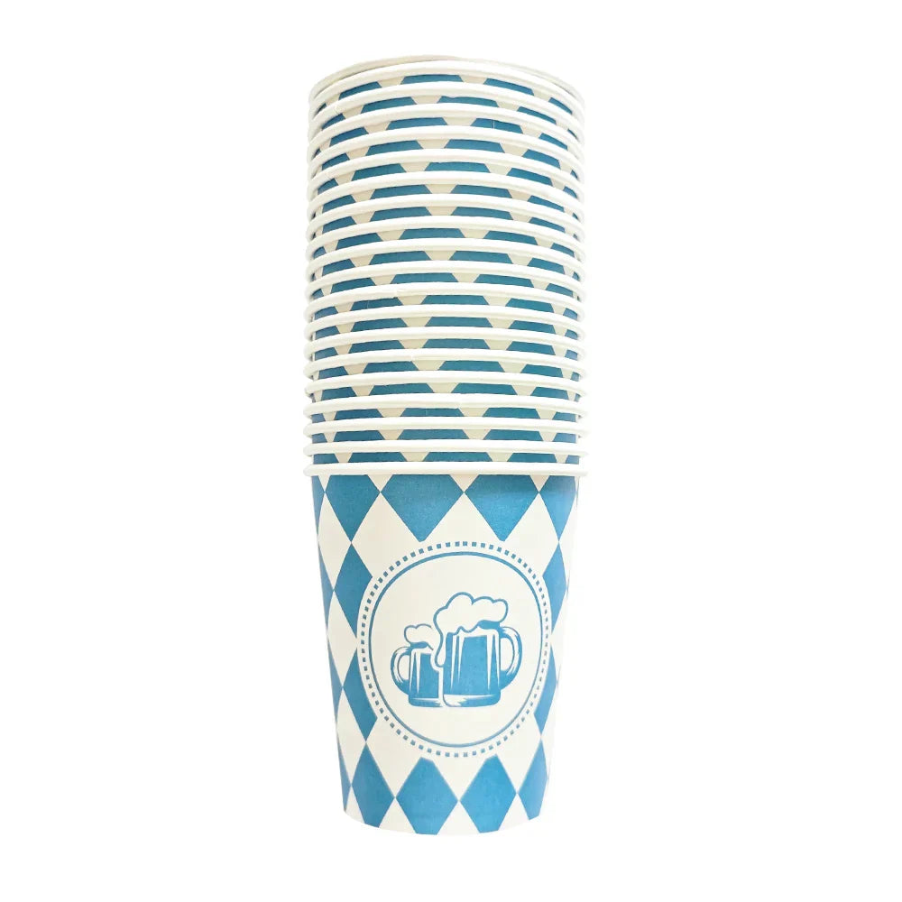 Einweg-Partygeschirr Set im Oktoberfest-Design – ProstPaket Oktoberfest 2026