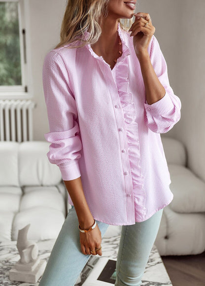 Trendige Gestreifte Damenbluse – Elise