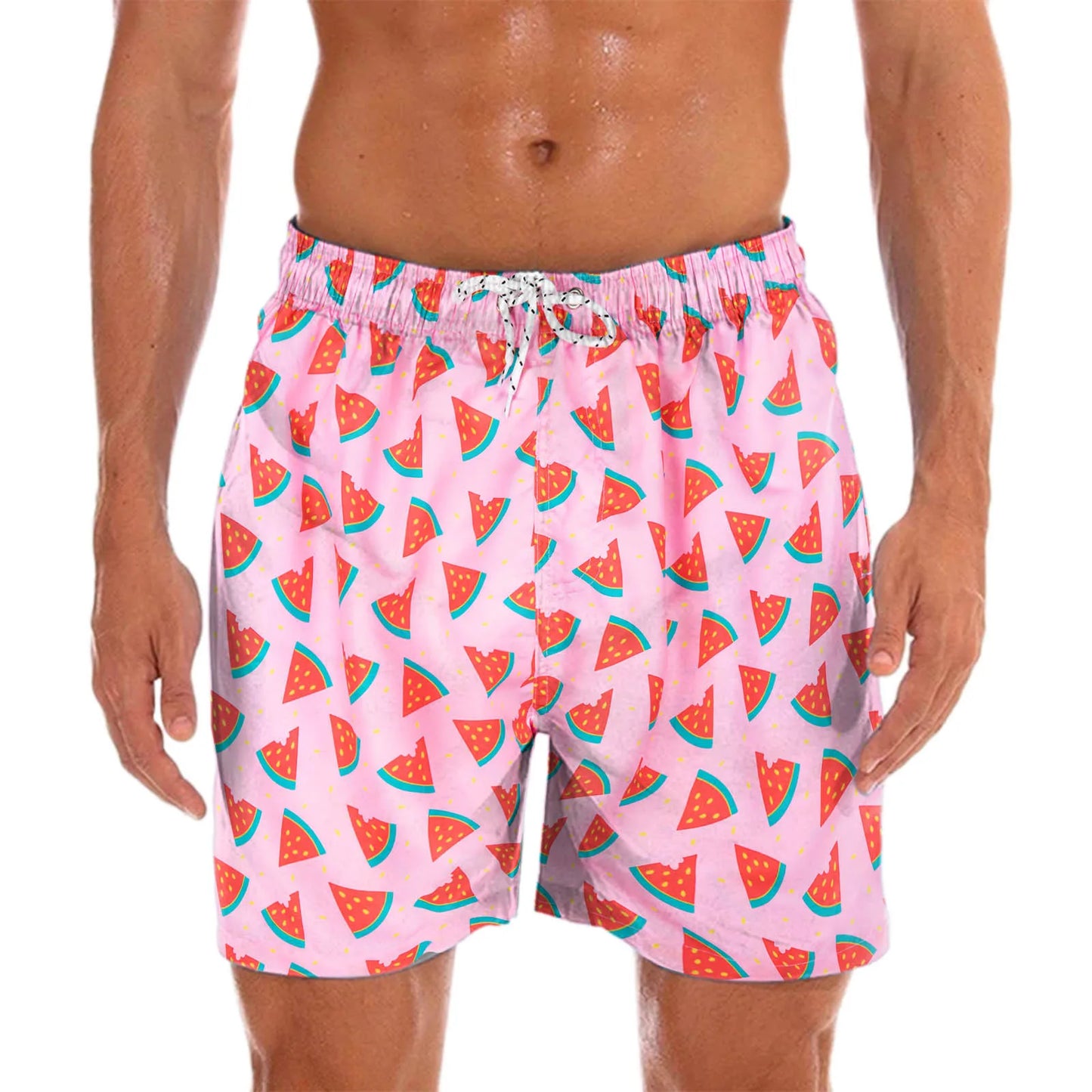 Herren-Badehose mit fröhlichem Muster – Milo