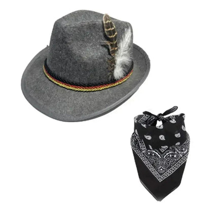Trachten Accessoire-Set mit Hut & Schal – TrachtenHeld Oktoberfest 2026