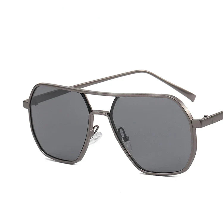 Klassische Herren Sonnenbrille mit Metallrahmen & UV400 Schutz – Matteo