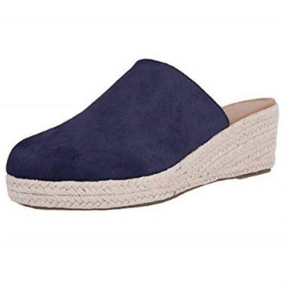 Retro Chic Keilabsatz Sandalen - Vera