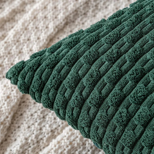 Corduroy Kissenbezüge im Boho-Stil – Velvia