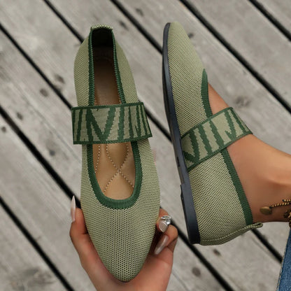 Stilvolle Damen Sommerschuhe mit spitzer Zehenpartie – Lina