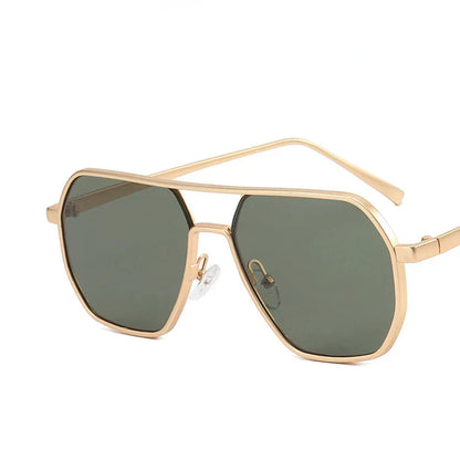 Klassische Herren Sonnenbrille mit Metallrahmen & UV400 Schutz – Matteo