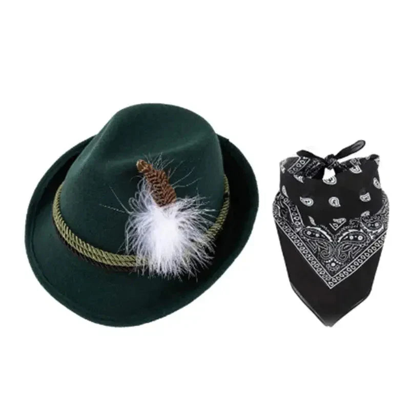 Trachten Accessoire-Set mit Hut & Schal – TrachtenHeld Oktoberfest 2026