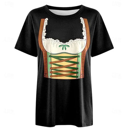 T-Shirt im Dirndl-Look – DirndlShirt Oktoberfest 2026