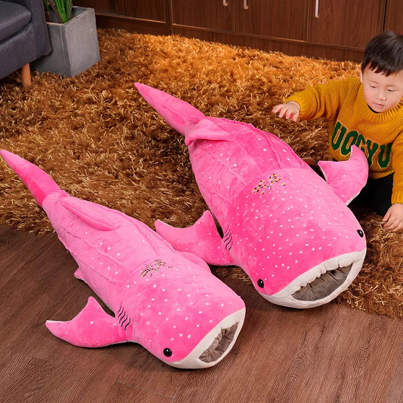 Kuscheltier Walhai XXL aus weichem Plüsch für Kinder & Erwachsene – Lumo