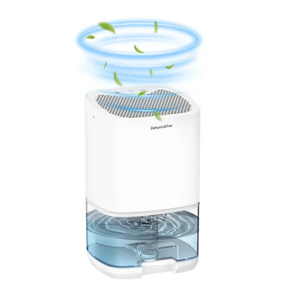 1000ml Tragbarer 2-in-1 Luftentfeuchter mit Luftfilter und Nachtlicht – Aveline