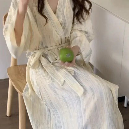 Lässiger Damen-Sommer-Kimono – Hana
