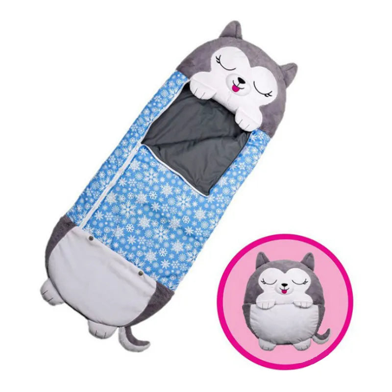 Faltbarer Kinderschlafsack in Tierform – Snoozi