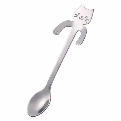 Mini-Katzenlöffel aus Edelstahl - Whiskra