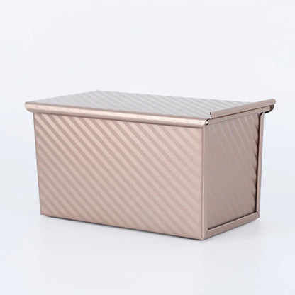 2-teilige Roségold Antihaft Backformenset mit Deckel - Brielle
