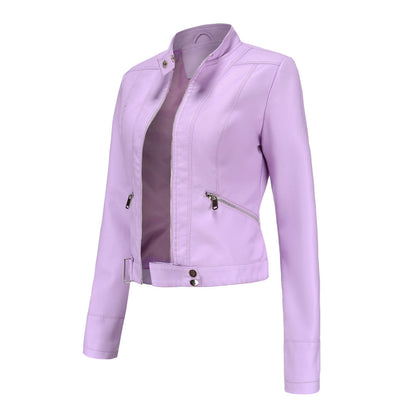Stilvolle Damen Lederjacke in klassischem Design – Marlene
