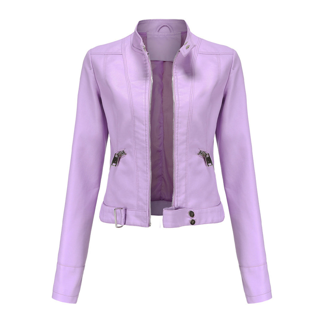 Stilvolle Damen Lederjacke in klassischem Design – Marlene