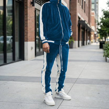 Samtiger Jogginganzug Im Retrostil - Brendan