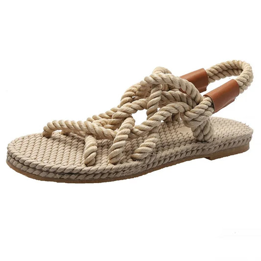 Charaktervolle Gladiatorensandale – Serina