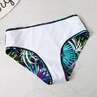 Trendiges Bikini-Set mit hoher Taille – Selina