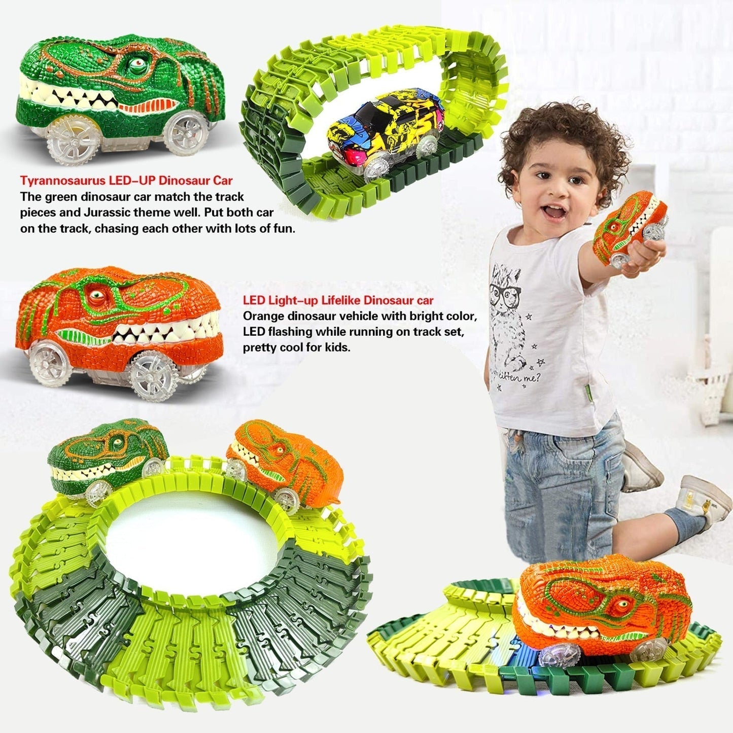 Eisenbahn-Spielset – DinoTrack