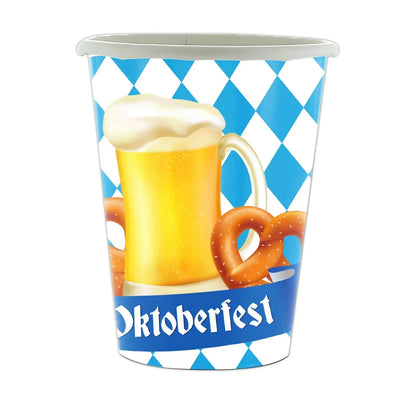 Einweg-Partygeschirr Set im Oktoberfest-Design (inkl. Tischdecke) – GaudiSet Oktoberfest 2026