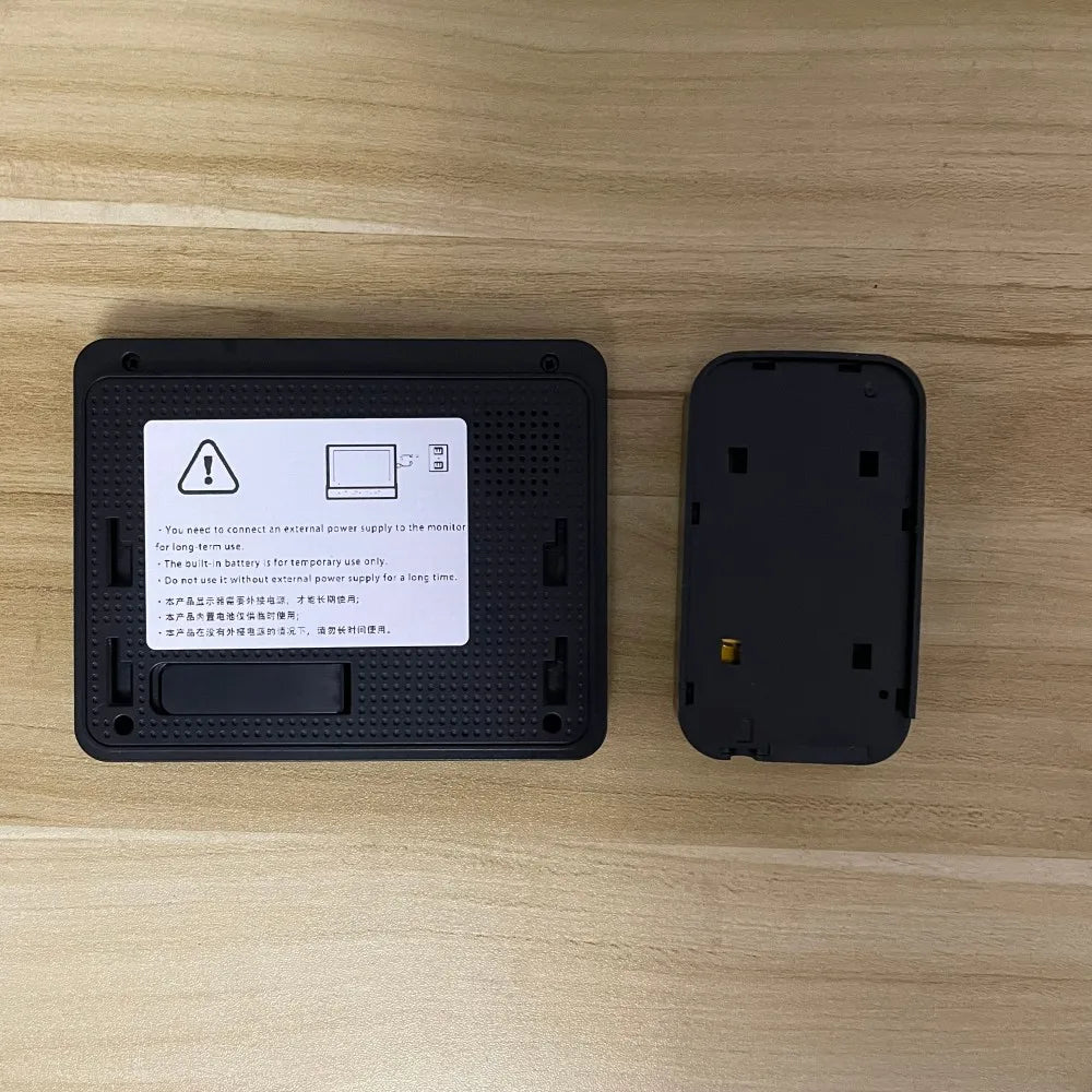 Kabelloses Video-Türklingel mit 4,3" IPS-Bildschirm und Nachtsicht