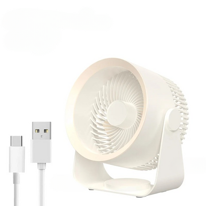 Multifunktionaler elektrischer Ventilator mit 4000mAh Akku – AirFlex